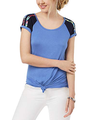 By Ikeddi Juniors' High-Low Football T-Shirt