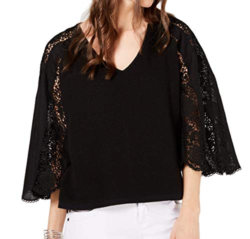 Lace Sleeve Sweater