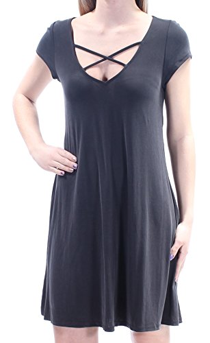 Bar III Crisscross Shift Dress