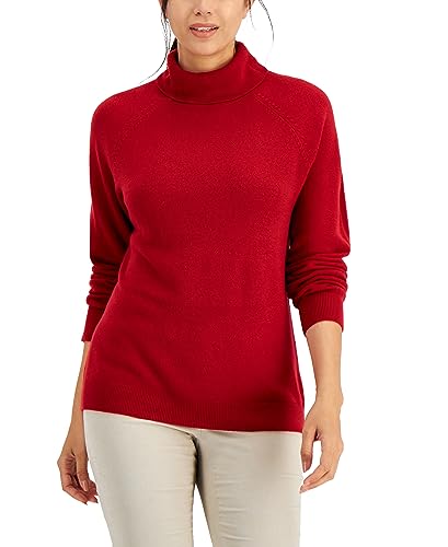 Karen Scott Luxsoft Turtleneck Sweater