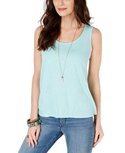 Scrunch-Front Tank Top