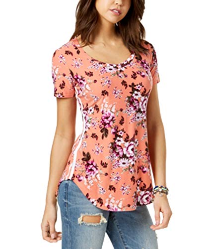 Ultra Flirt Juniors Side Stripe Tunic T-Shirt