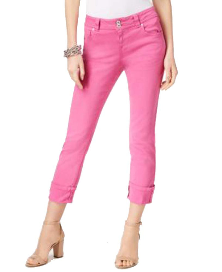 INC International Concepts Curvy Fit Cropped Jeans