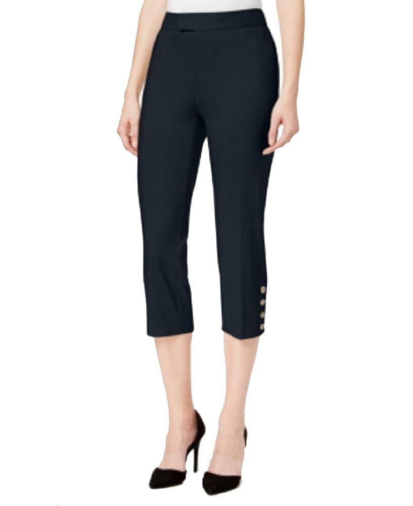 Charter Club Button Detail Capri Pants