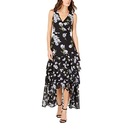 Tiered Hem Maxi Dress