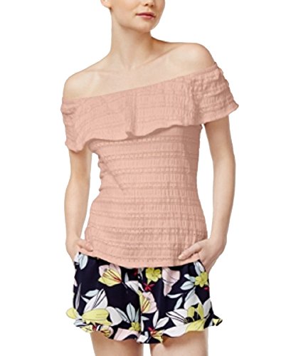 Maison Jules Off The Shoulder Flounce Top