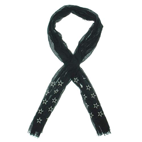 INC International Concepts Embroidered Stars Scarf