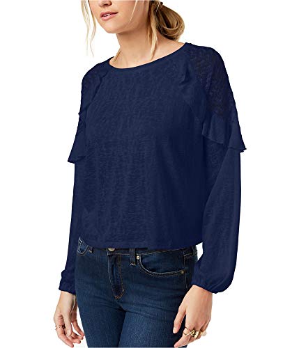 Maison Jules Lace Shoulder Top