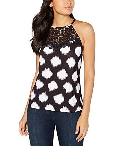 INC Crochet-Trim Halter Top