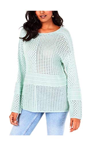 Patchwork-Stitch Crocheted Sweater