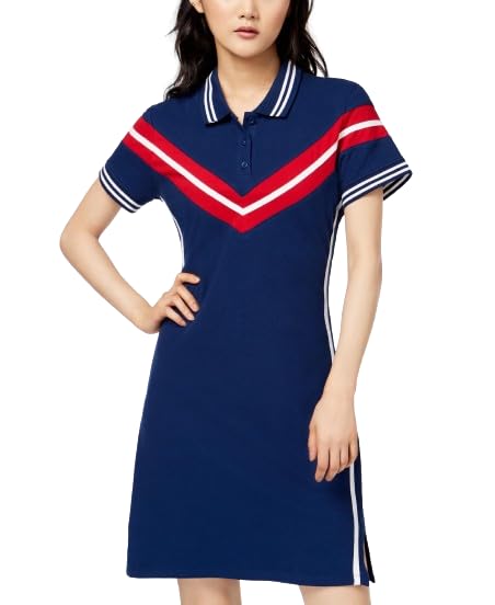 Almost Famous Juniors Varsity Polo Dress
