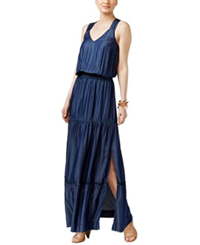 INC International Concepts Lattice Back Maxi Dress