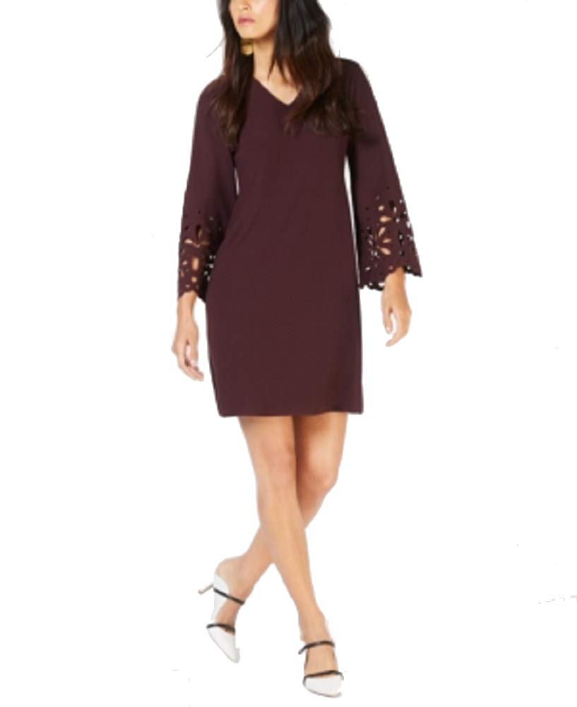 Alfani Petite Laser Cut A Line Dress