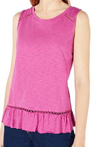 Ruffled Cross-Over Back Top