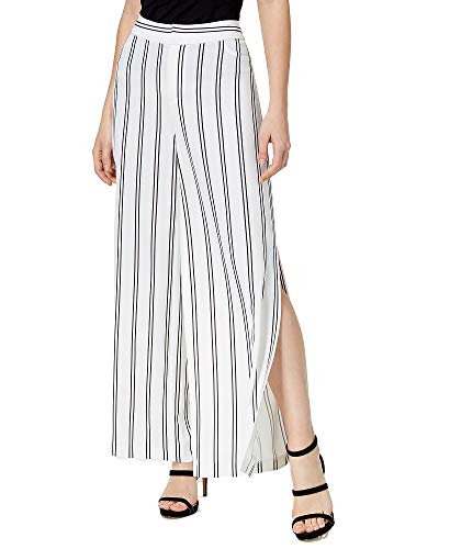 Bar III Striped Split Leg Pants