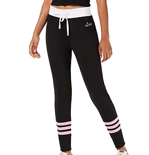 Juniors' Striped Jogger Pants