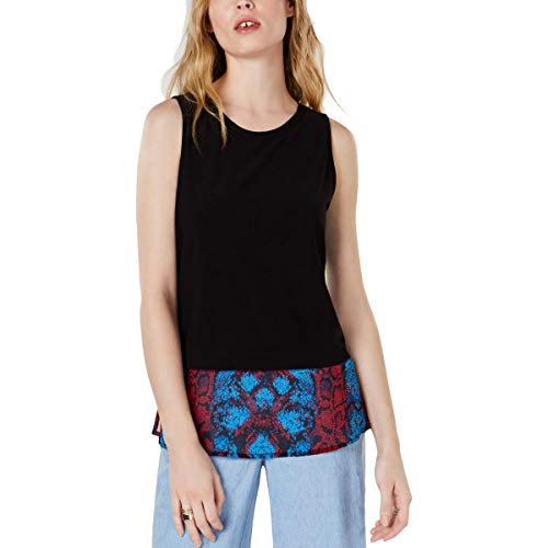 Printed Hem Tank Top