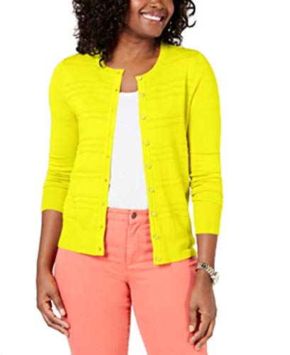 Charter Club Petite Textured Cardigan Sweater