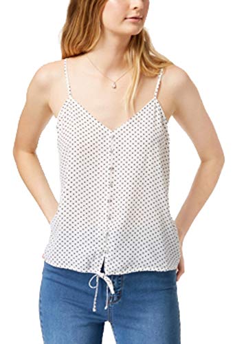 Juniors' Tie-Front Cami Tank Top