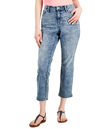 Style & Co Curvy Cuffed Capri Jeans