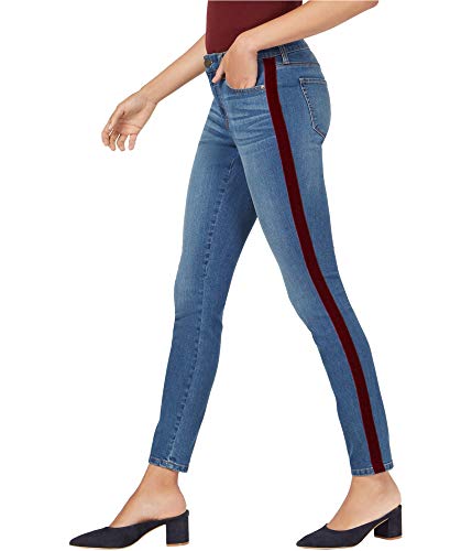 Maison Jules Side Stripe Skinny Jeans