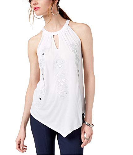 Embellished Halter Top