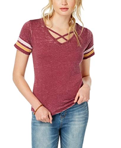 by Ikeddi Juniors' Crisscross Football T-Shirt