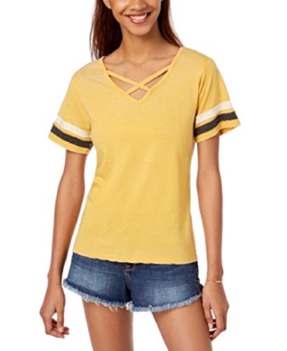 by Ikeddi Juniors' Crisscross Football T-Shirt