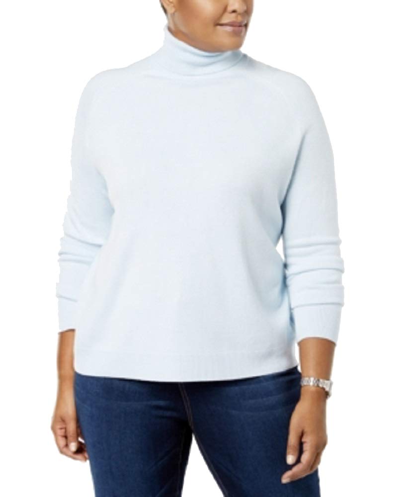Karen Scott Plus Size Luxsoft Turtleneck Sweater