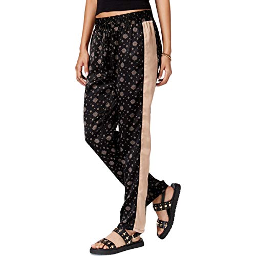 Juniors' Printed Drawstring Pants