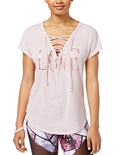 Material Girl Active Juniors Juniors Lace Up T-Shirt