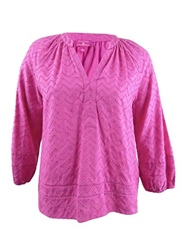 Trina Turk X I.N.C. Solid Peasant Blouse
