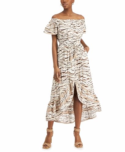 INC International Concepts Tiger Print Midi Dress