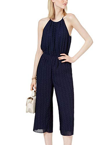 Maison Jules Pleated Cropped Jumpsuit