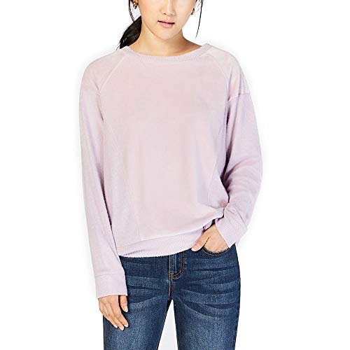 Hippie Rose Juniors Velvet Raglan Sweatshirt