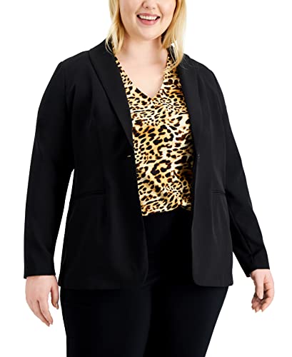 Alfani Plus Size Shawl Collar Blazer