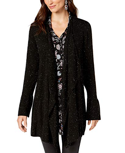 Style & Co Bell Sleeve Draped Cardigan