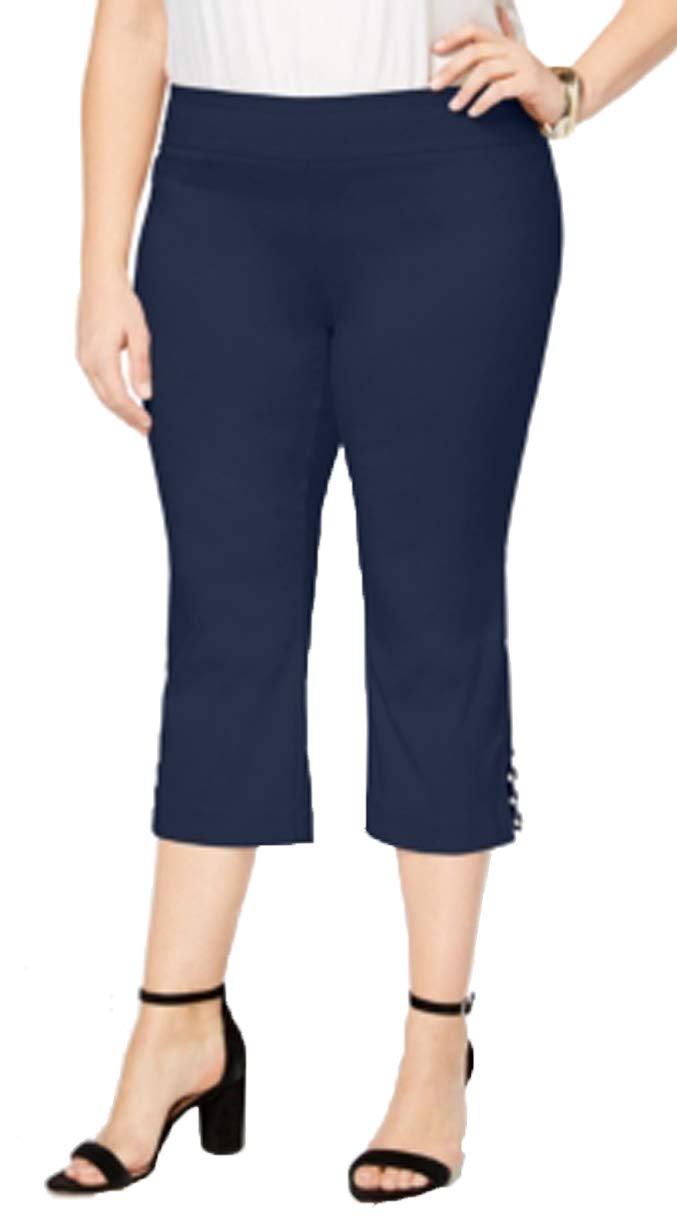 JM Collection Plus Size Capri Pants