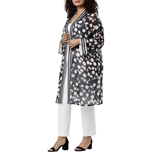 Alfani Plus Size Printed Kimono