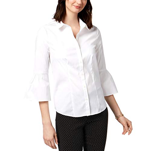 Charter Club Cotton Bell Sleeve Shirt