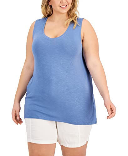 Style & Co Plus Size V Neck Tank Top