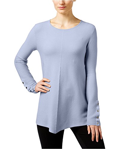 Alfani Petite Ribbed Swing Sweater