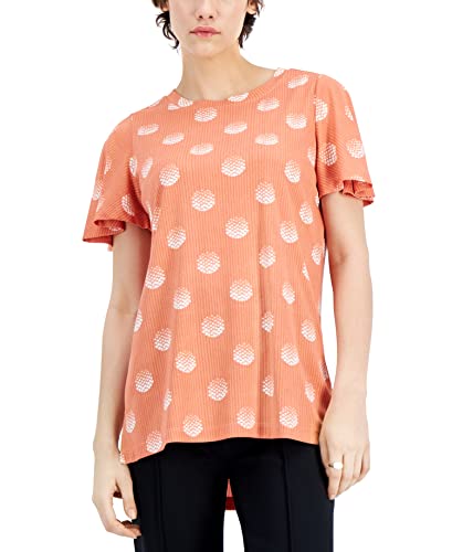 Alfani Flutter Sleeve T-Shirt
