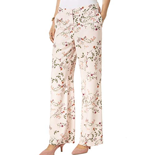 Alfani Printed Wide Leg Pants