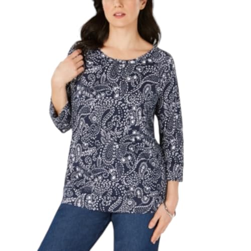 Paisley-Print Sweatshirt