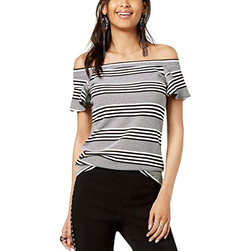 Striped Off The Shoulder Top