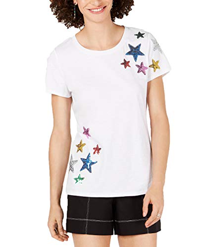 INC Sequined Stars T-Shirt