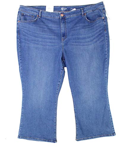 Plus Size Ankle Boot-Cut Jeans