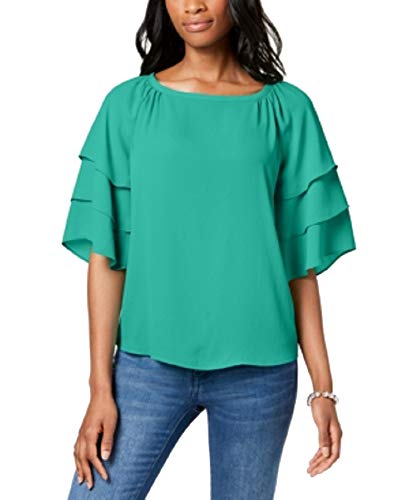 Charter Club Tiered Sleeve Blouse