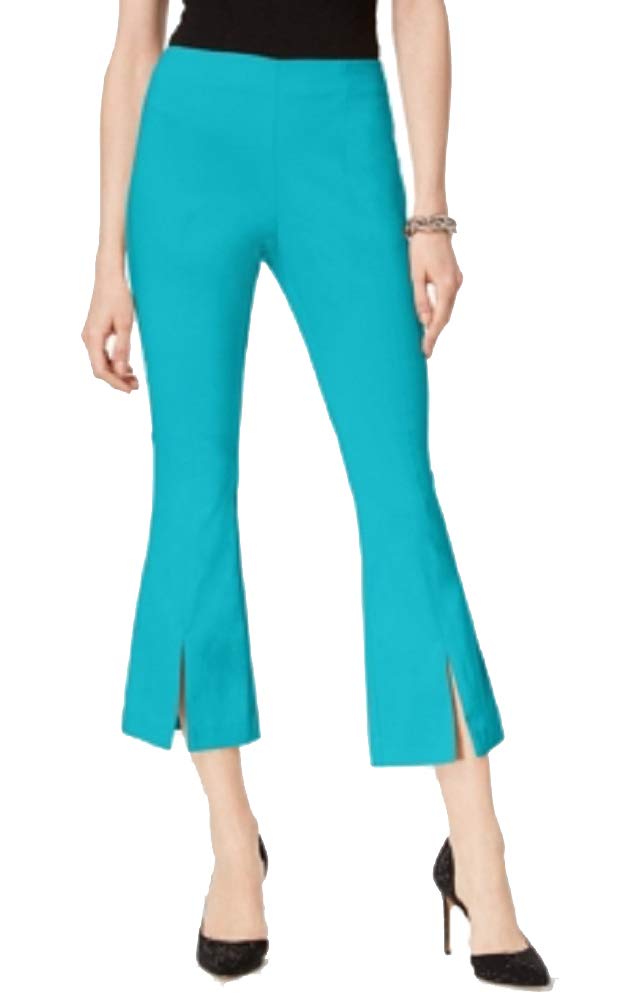 Cropped Split Hem Pants